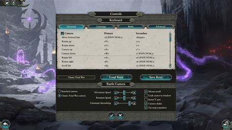 total war warhammer 2 controls